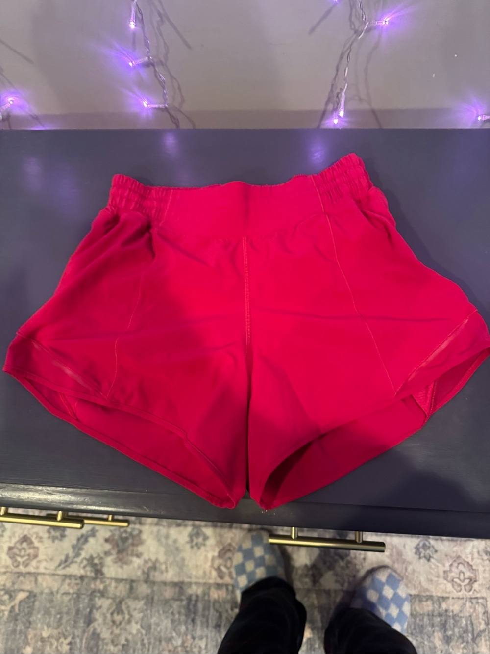 lululemon athletica Women’s Bright Raspberry Athletic Shorts
